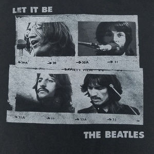 The Beatles Mens T-Shirt Size M Black